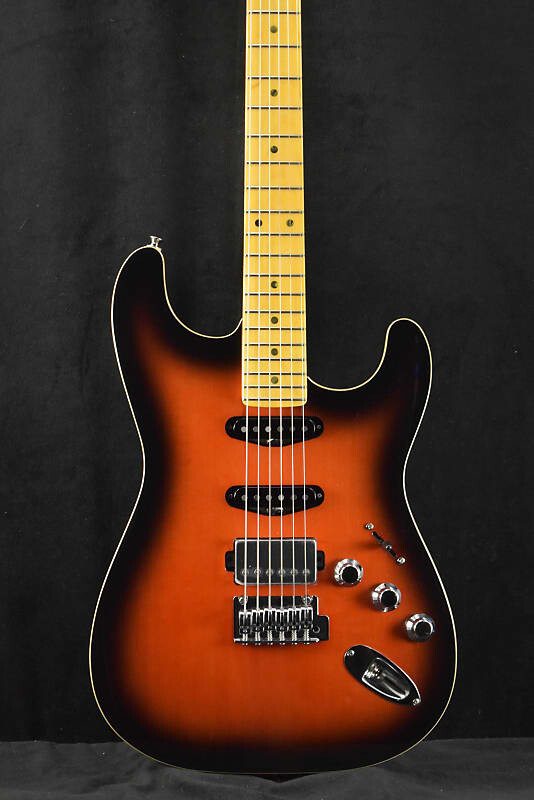 

Накладка на гриф Fender Aerodyne Special Stratocaster HSS Hot Rod Burst из клена Aerodyne Special Stratocaster HSS Hot Rod Burst Maple Fingerb...