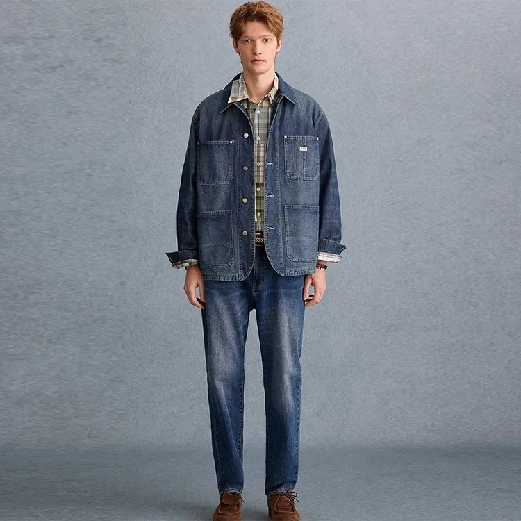 Детская джинсовая куртка из коллекции Denim, Medium Denim, Teenie Weenie Men, Medium Denim — фото 4