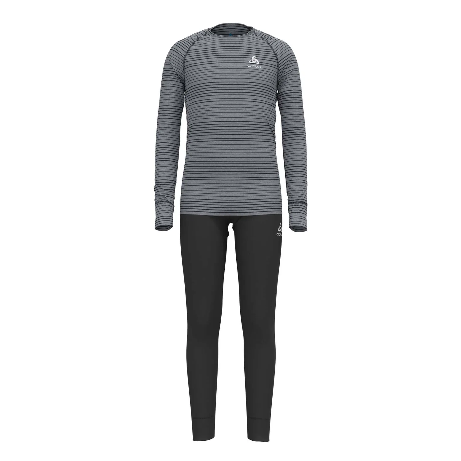 Детское термобелье Active Warm Eco Set Long Odlo, Schwarz