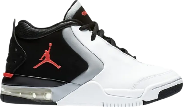 

Кроссовки Jordan Big Fund GS White Infrared, белый, Белый;черный, Кроссовки Jordan Big Fund GS White Infrared, белый