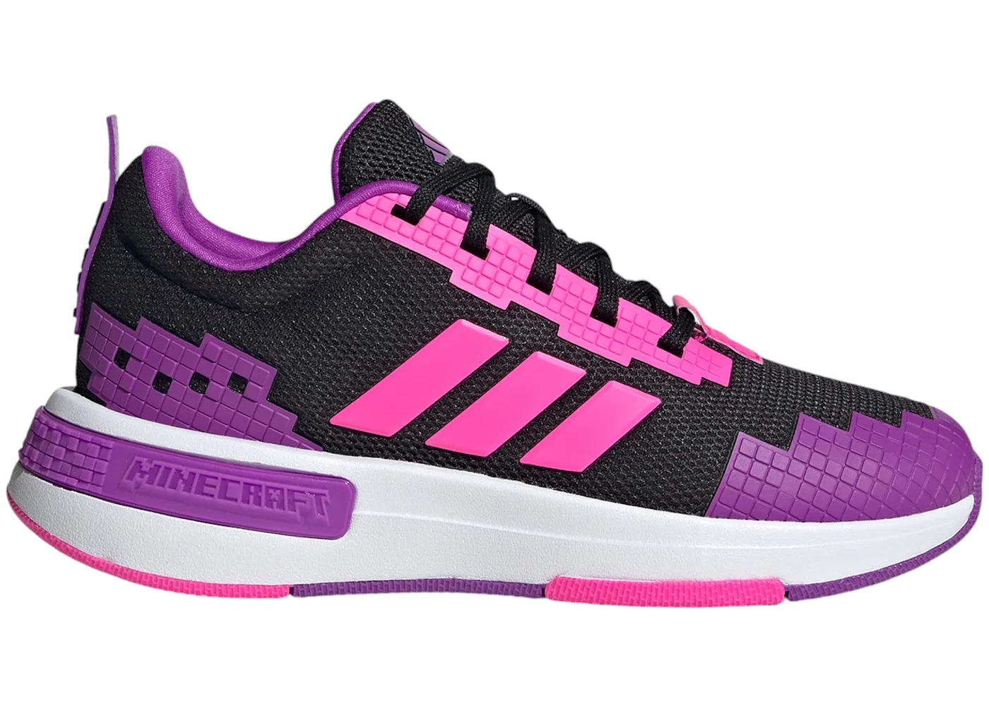 Детские кроссовки Lifestyle Adidas Pro Adidas, Core Black Solar Pink Shock Purple