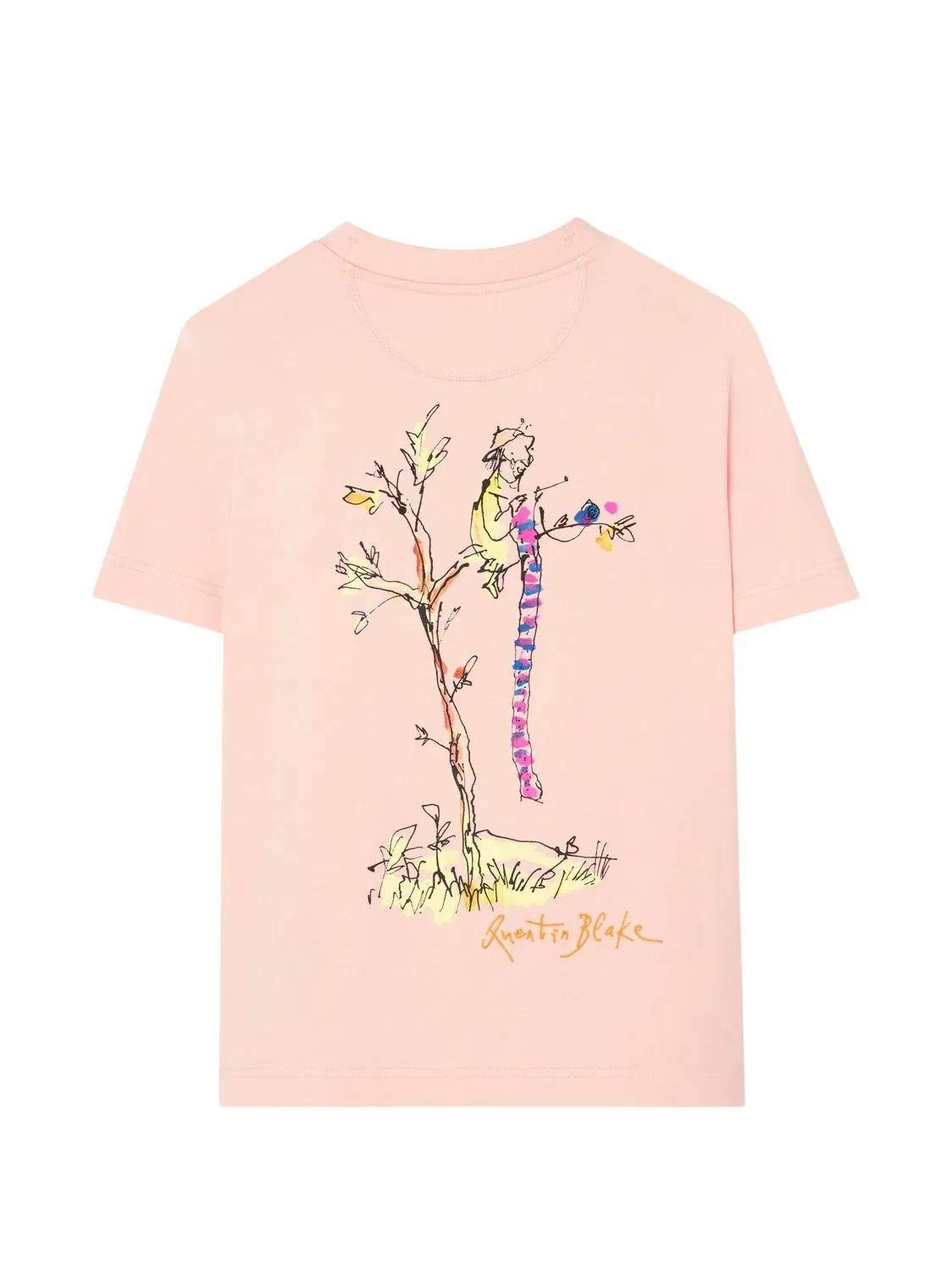 Футболка Brave Little Tree розовая Burberry, розовый — фото 4