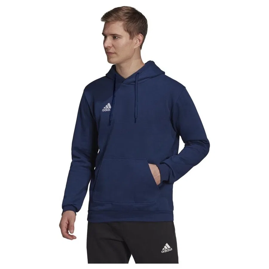 Мужской свитшот с капюшоном Entrada 22 adidas, Темно-синий