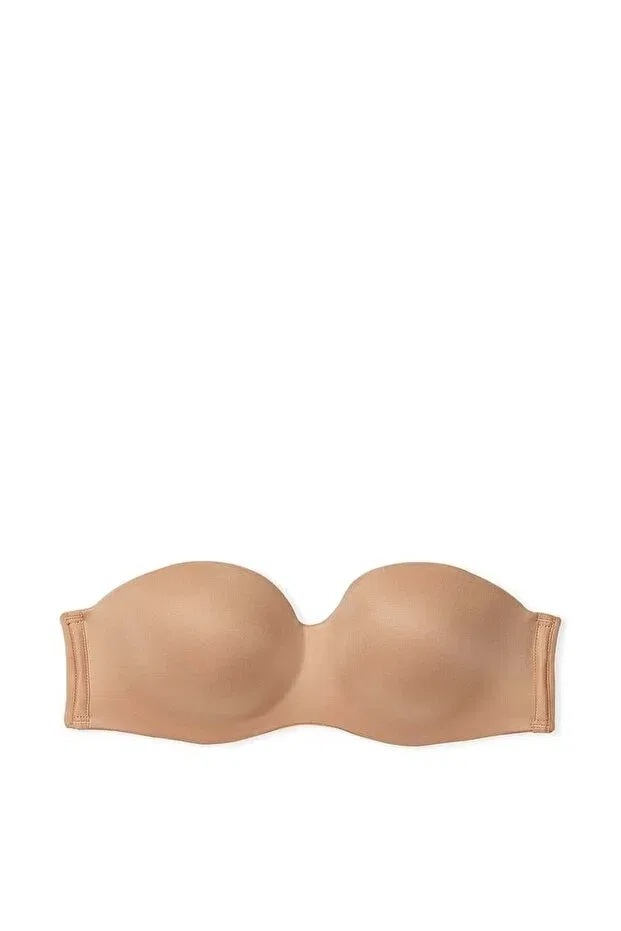 Женский бюстгальтер без бретелек с пуш-ап Victoria's Secret, Beige — фото 3