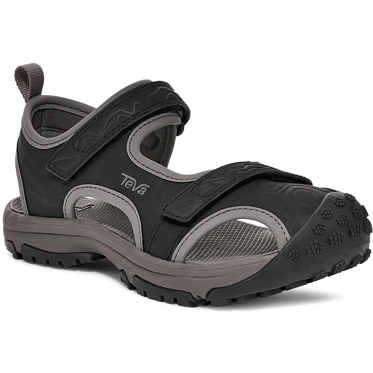 Детские сандалии с закрытым мыском Teva Toachi Hydratrek Sandal, черный — фото 4
