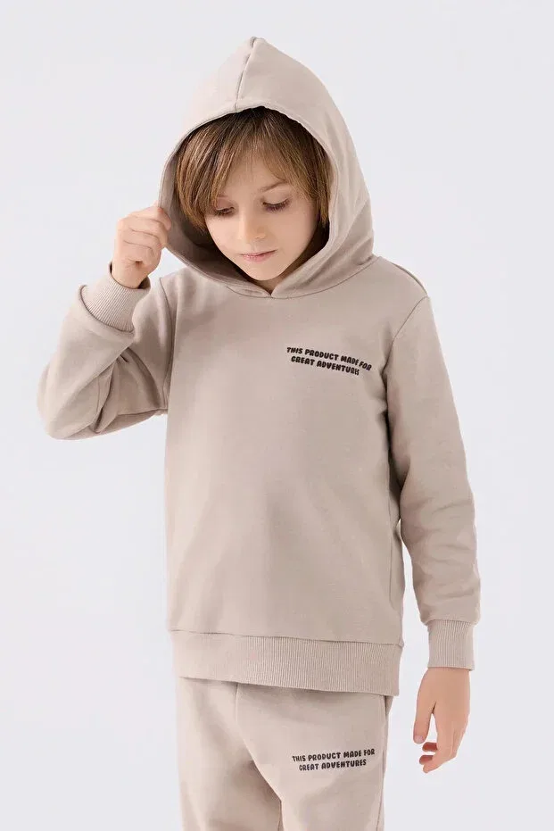 Детский спортивный комплект для мальчиков с принтом Licensed Rolypoly, Nude Color — фото 3