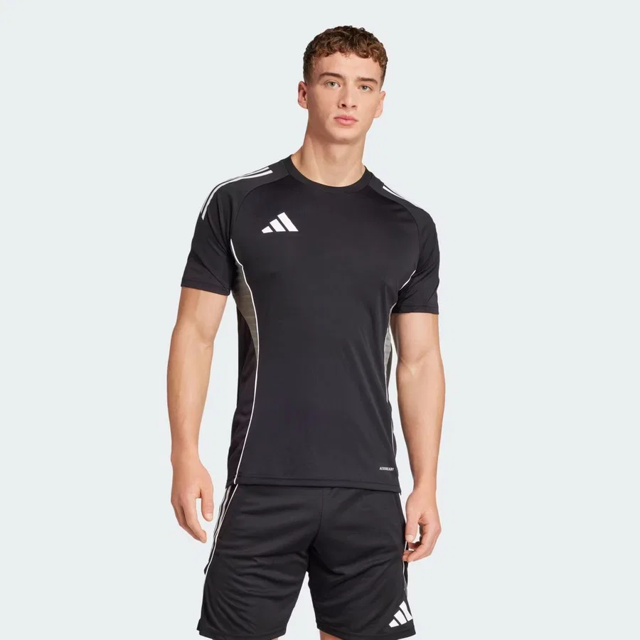Футболка спортивная с принтом TIRO25C Tr Jsy JJ1518 adidas, Черный