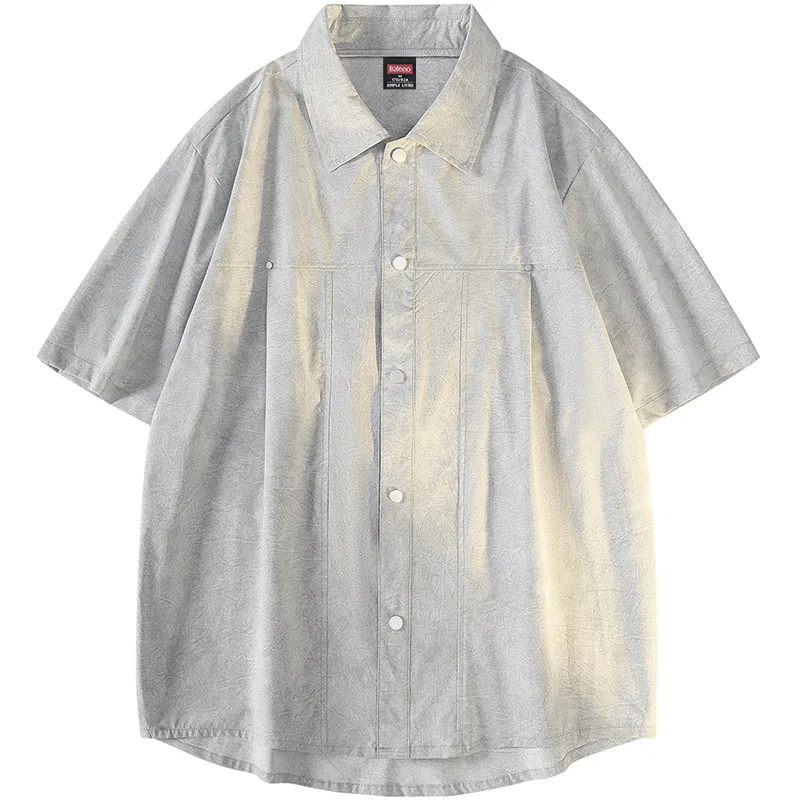 Детская рубашка с коротким рукавом BALENO, Gray