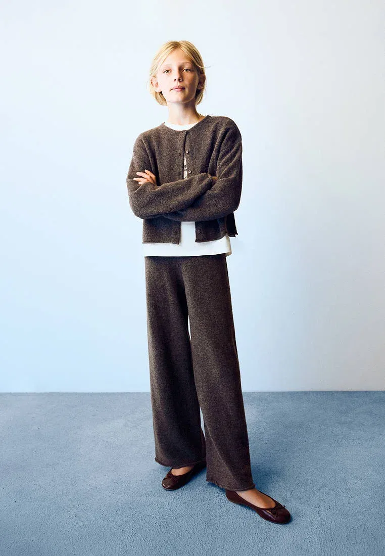 Детский - штаны Mango Kids, Brown