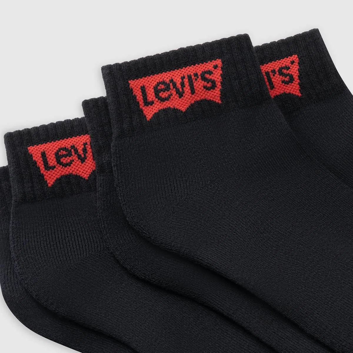 Носки средней высоты (3 шт.) Levi's, Black — фото 3
