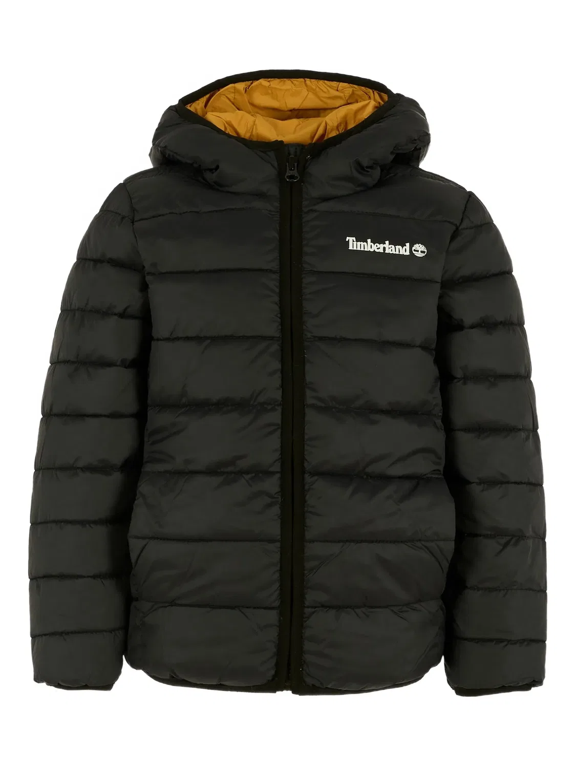 Куртка с капюшоном и логотипом Timberland, черный