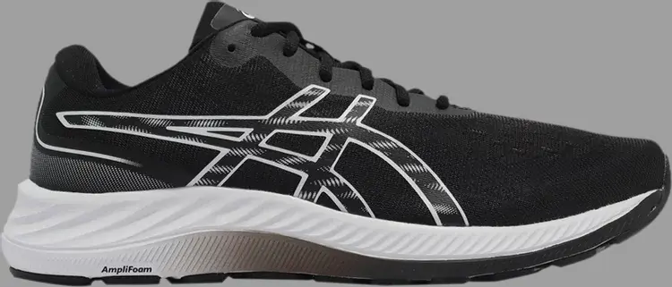 

Кроссовки gel excite 9 4e extra wide 'black white' Asics, черный