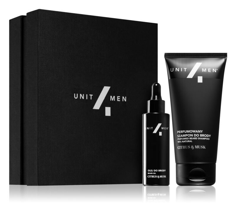 

Подарочный набор (борода) Unit4Men Barber Set Citrus & Musk