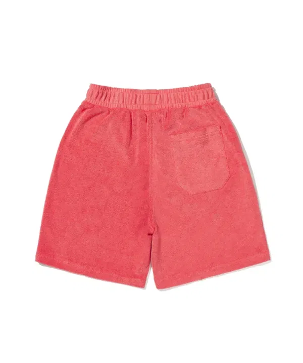 Шорты детские с террасной тканью, Brownbreath Kids, розовый — фото 3