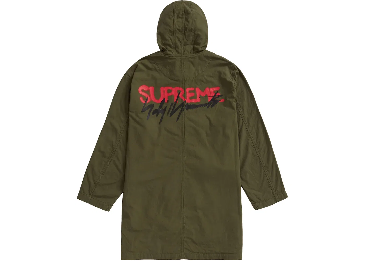 Мужская куртка Supreme Yohji Yamamoto Parka, Olive — фото 2