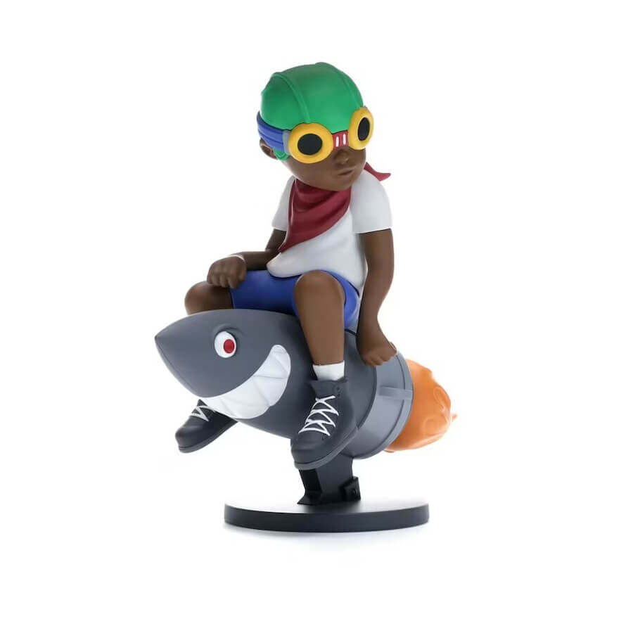 

Фигурка Hebru Brantley x Billionaire Boys Club x Bait Beyond The Beyond Fly Boy, белый/мультиколор