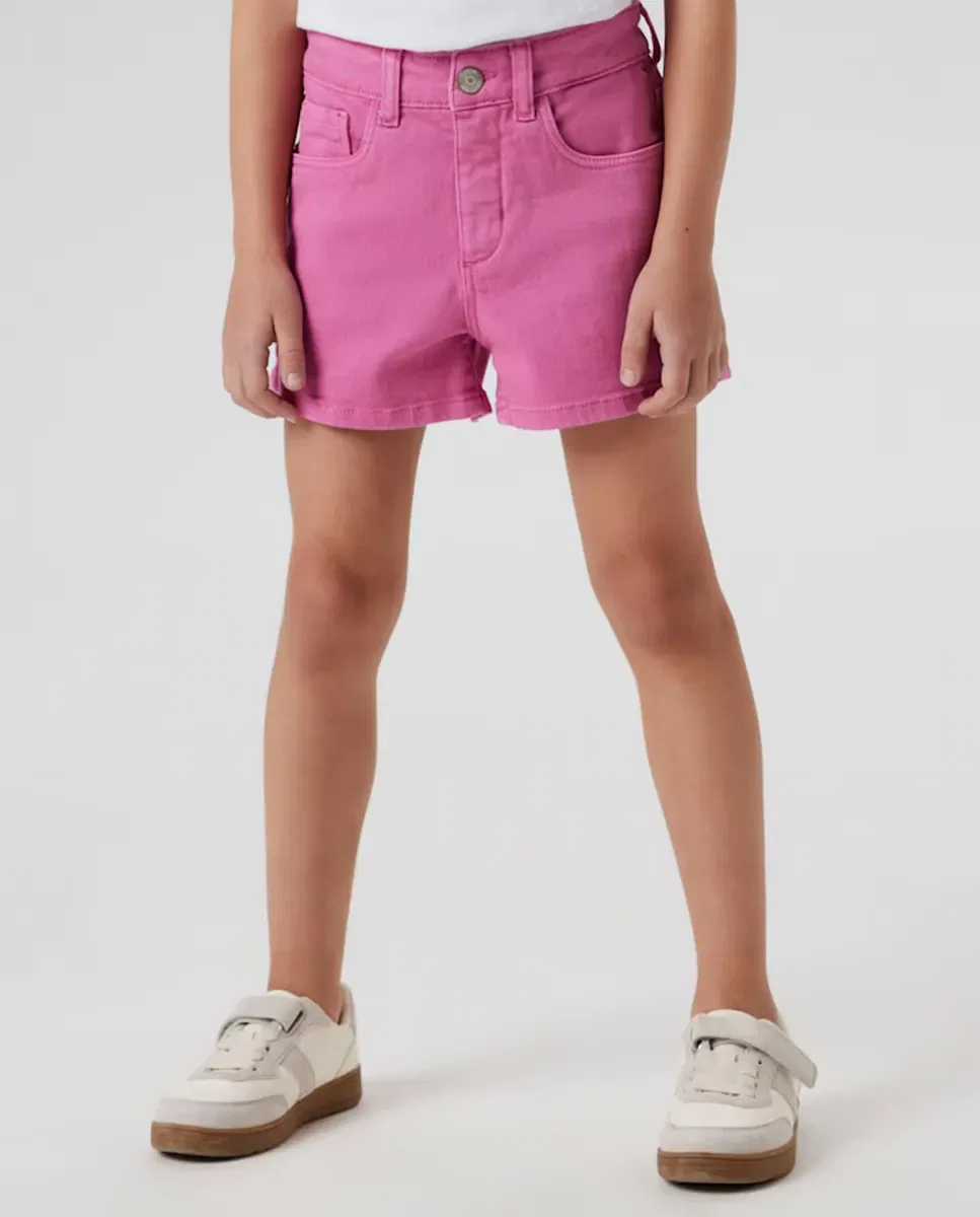 Детские шорты для девочек с пятью карманами name it, Rosa — фото 2
