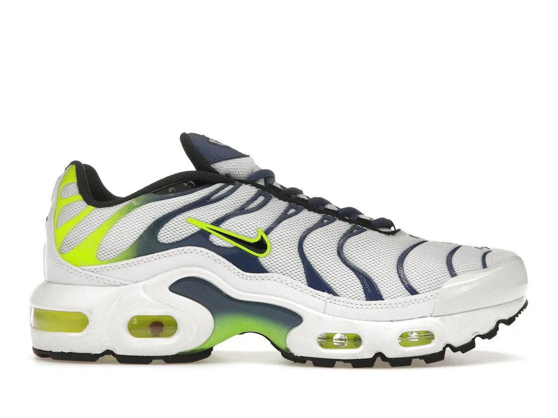 Детские кроссовки Lifestyle Nike Air Max Plus, White/Black/Forest Green