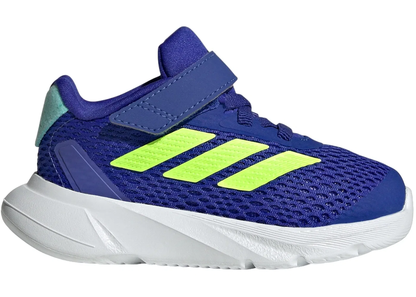 Детские кроссовки с сетчатым верхом Adidas Duramo SL, Lucid Blue Lucid Lemon Flash Aqua