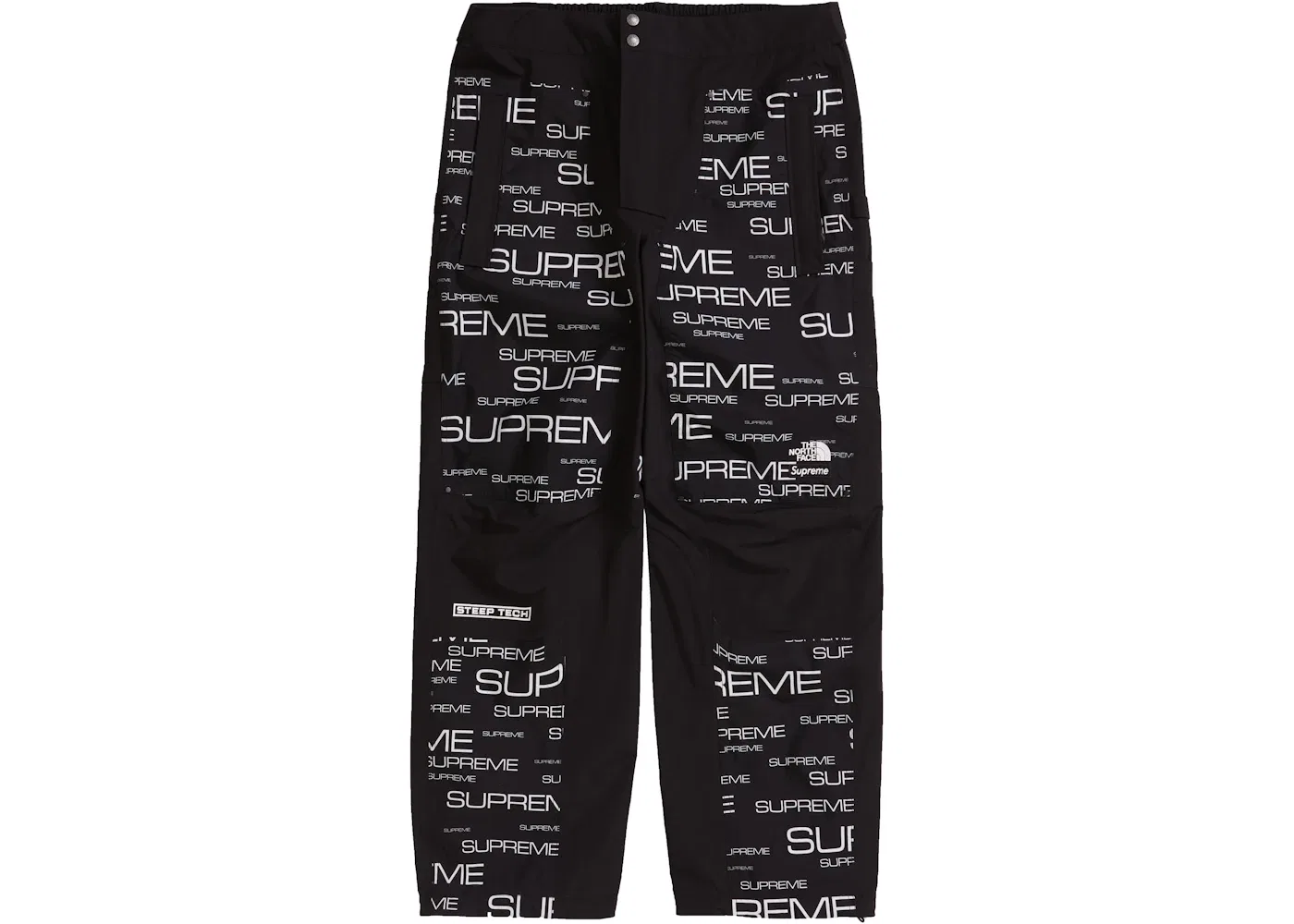 Мужские штаны с принтом Steep Tech Pant Supreme, Black