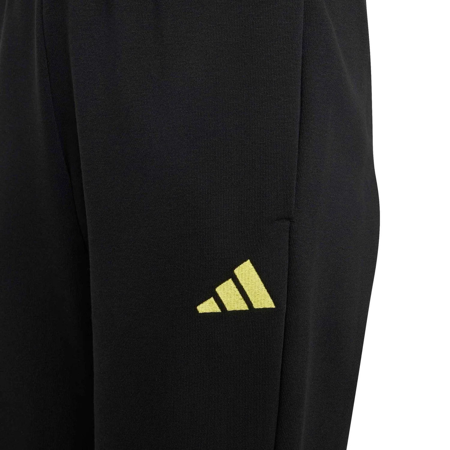 Детская футболка с длинным рукавом Adidas Sport J 3S Ft Ts 220, Schwarz — фото 4
