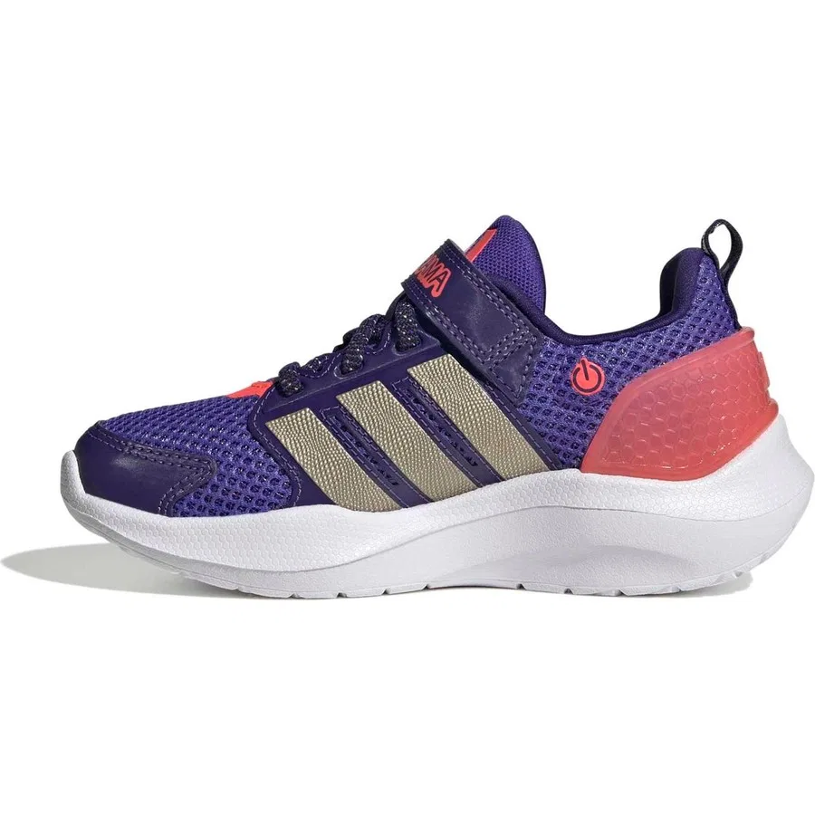 Детские повседневные кроссовки с моделью Lightorama Rnr El C adidas, Фиолетовый — фото 4