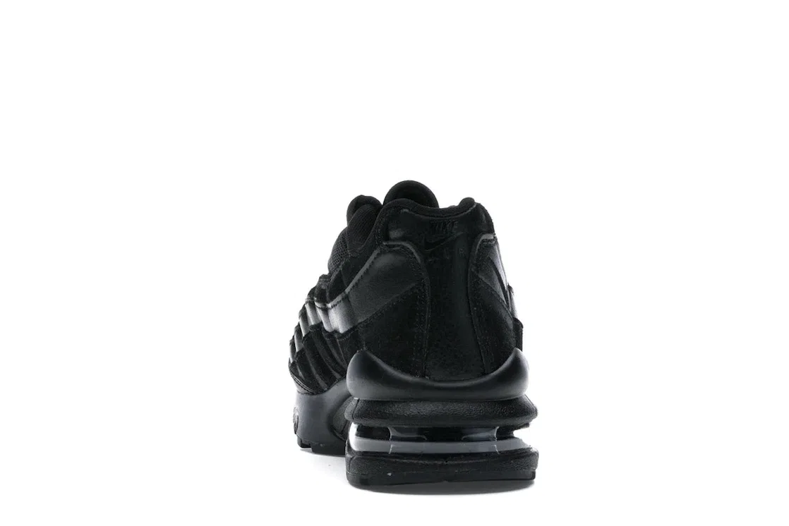Детские кроссовки Lifestyle с замшевым верхом Nike Air Max 95, Black/Black-Black — фото 4