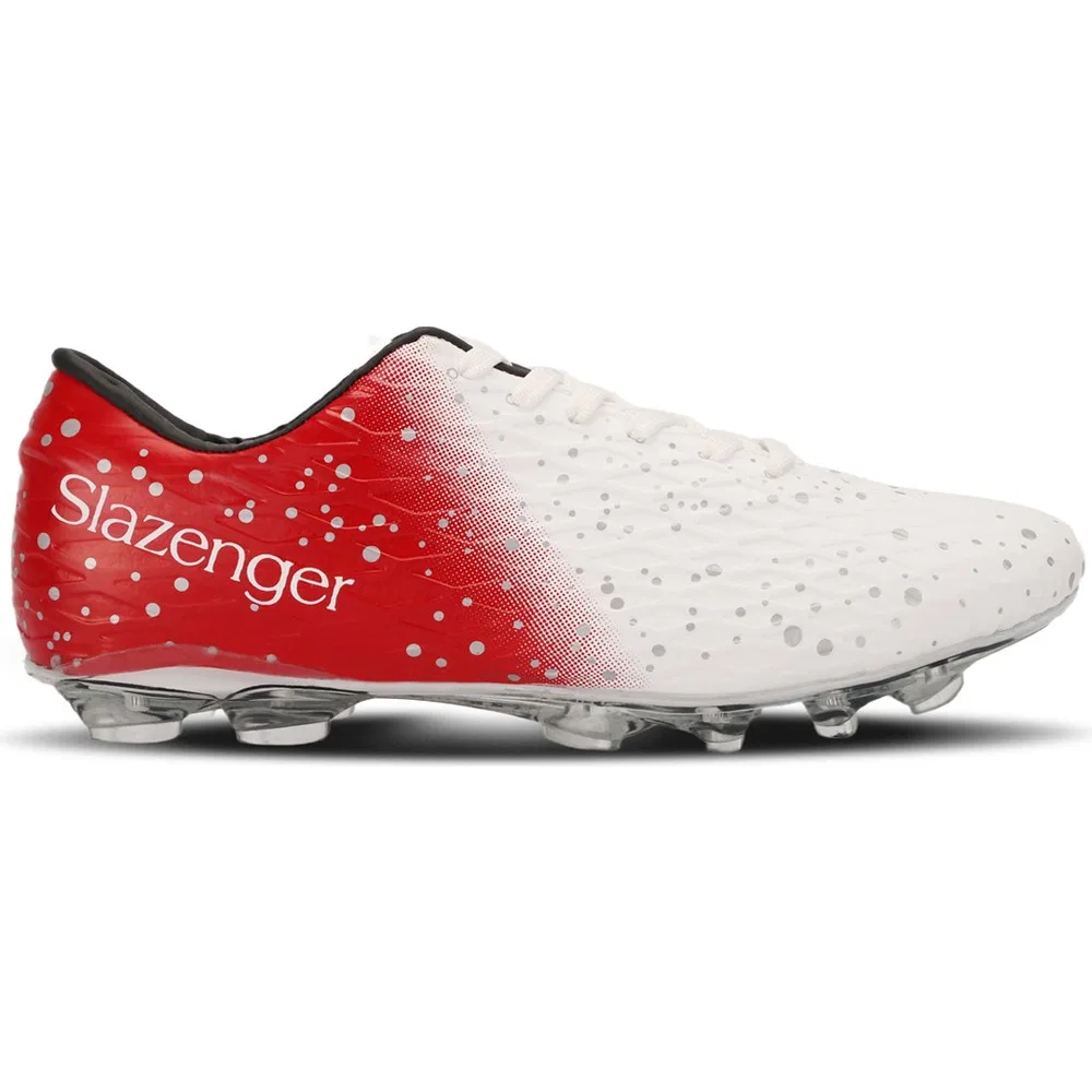 Детские футбольные бутсы для мальчиков для зала White Red HANIA KRP IN Slazenger
