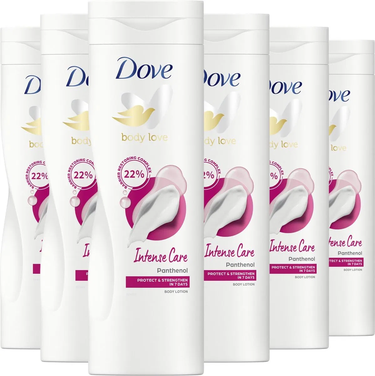 Лосьон для тела Dove Body Lotion Intense Care с керамидами, 3 x 400 мл