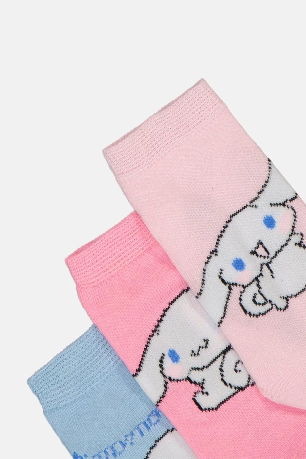 Носки детские с принтом Cinnamoroll Sanrio, разноцветный — фото 3