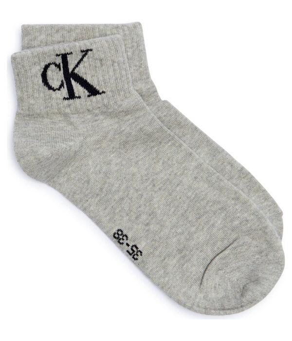 

Носки женские Calvin Klein Jeans короткие 2 пары, серый