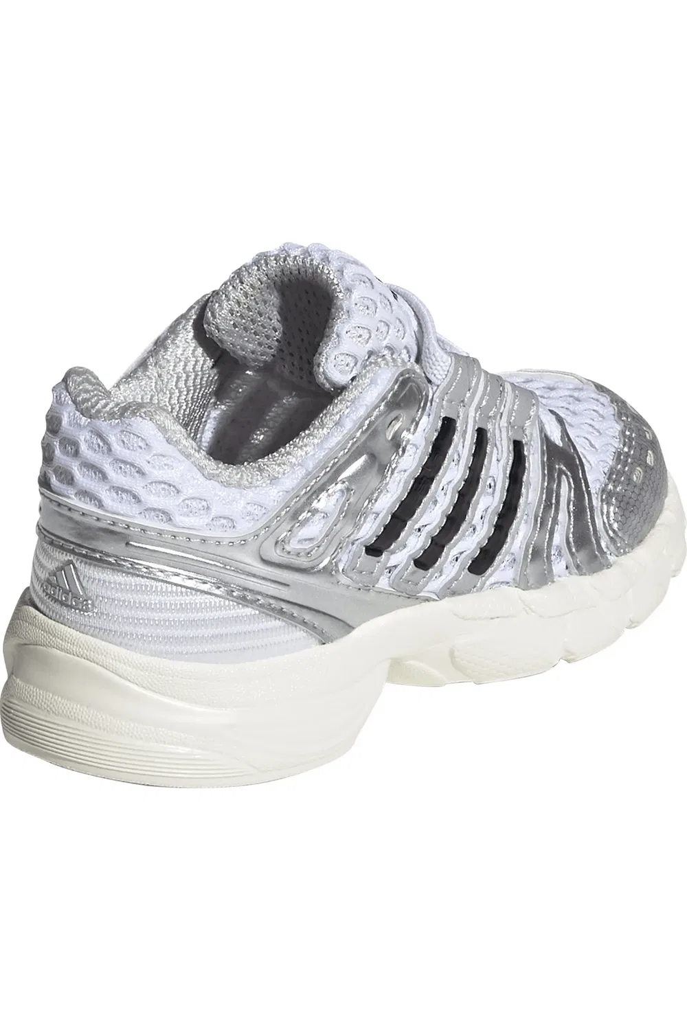 Кроссовки детские с металлическими вставками Adistar Control 5 adidas, белый/серебристый/серый — фото 2