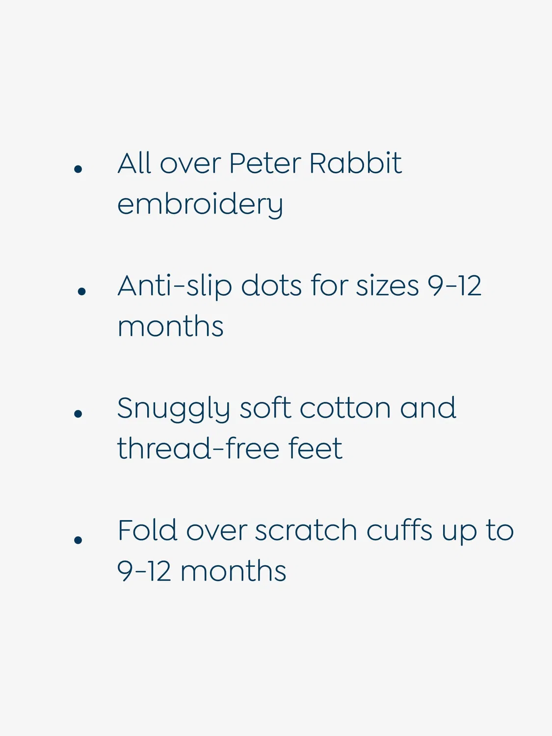 Комбинезон с вышивкой Peter Rabbit Jojo Maman Bébé, белый — фото 4