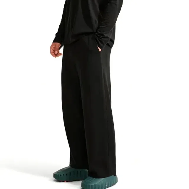 Мужские брюки 24.7 Impossiblysoft Dri-Fit Straight-Leg Pants Asia Sizing 'Black' Nike, черный — фото 2