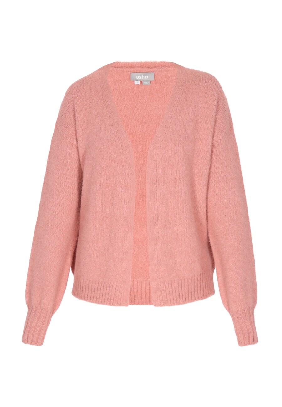 

Вязаный кардиган Usha Knit Cardigan, темно-розовый