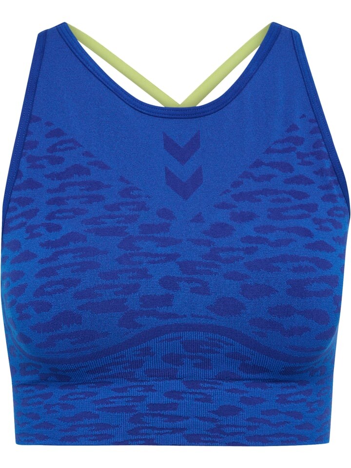 

Спортивные бюстгальтер Hummel Hmlmt Yoga Damen, цвет olympian blue/sodalite blue me