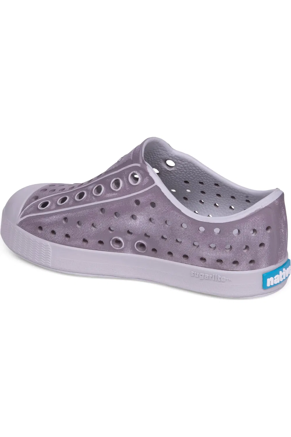 Детские кеды водонепроницаемые Jefferson Slip-On Native Shoes, Dawn Blush Brushed — фото 2