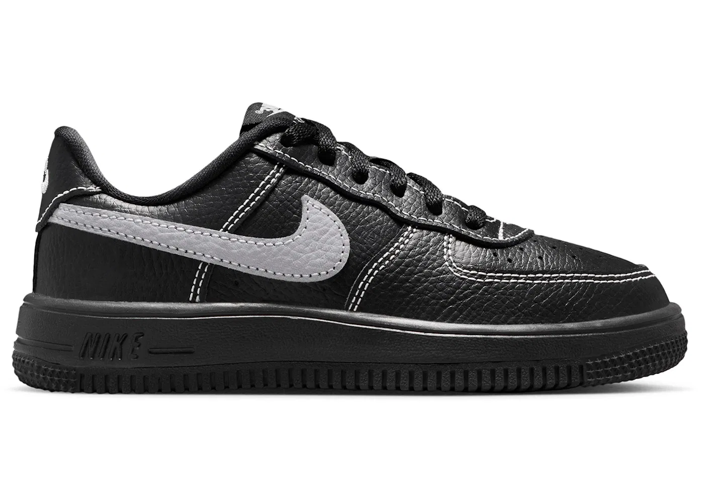 Детские кроссовки Lifestyle Nike Force 1 Low LV8 3, Black/Black/Black/Wolf Grey
