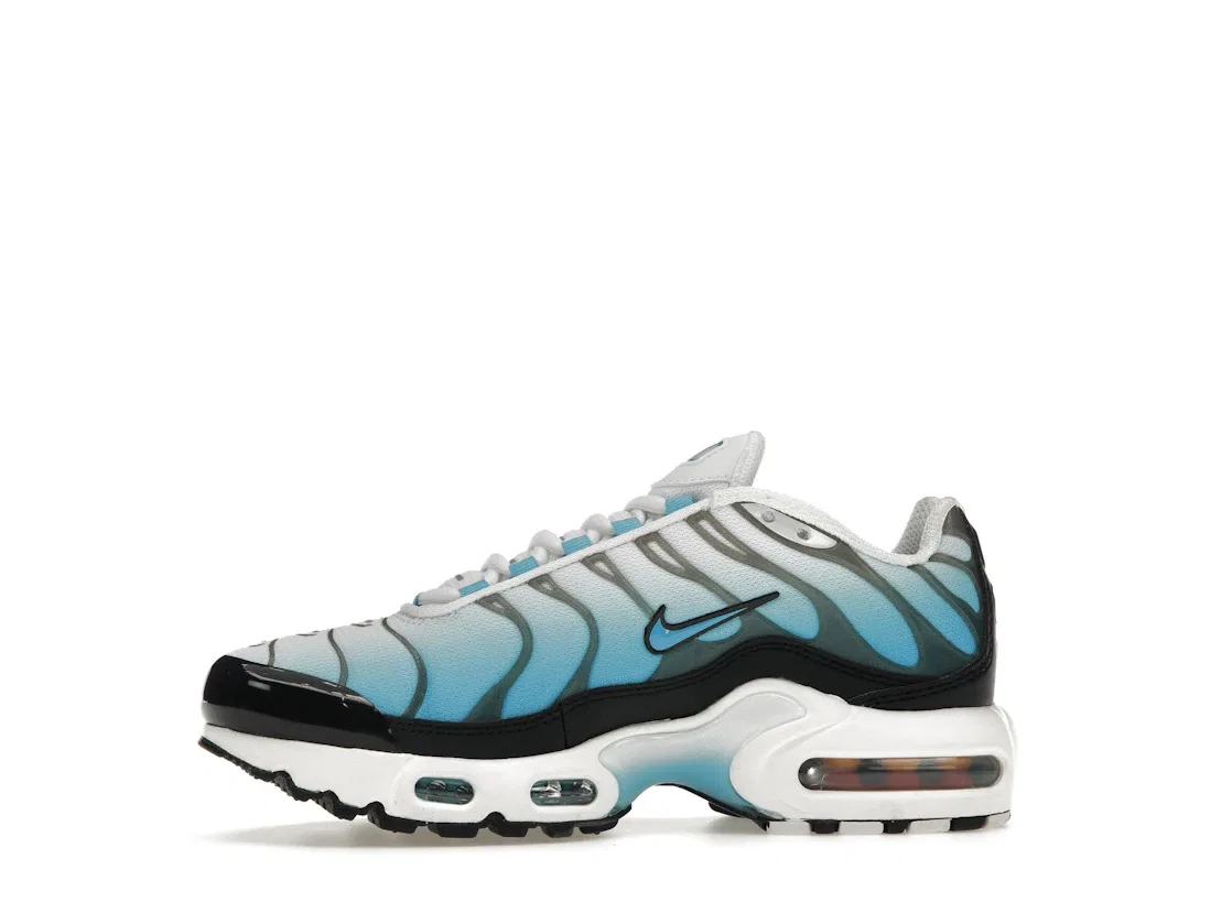 Детские кроссовки Lifestyle Nike Air Max Plus, White/Baltic Blue-Black — фото 3