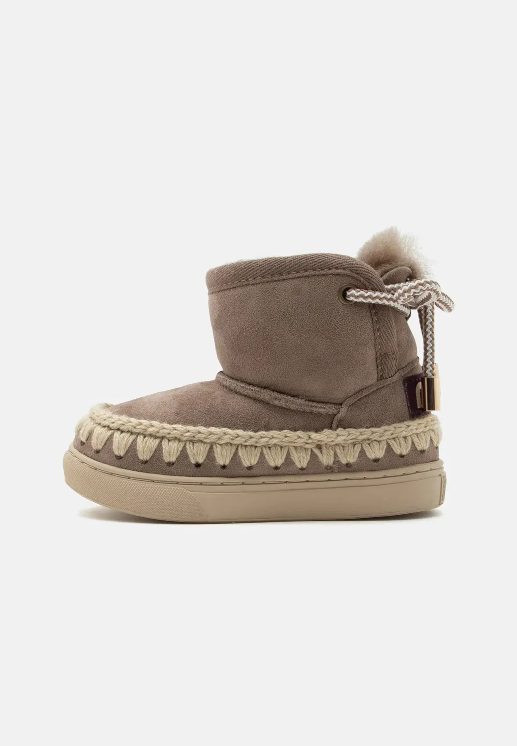 Ботинки унисекс Eskimo на шнуровке Mou, Elephant Grey