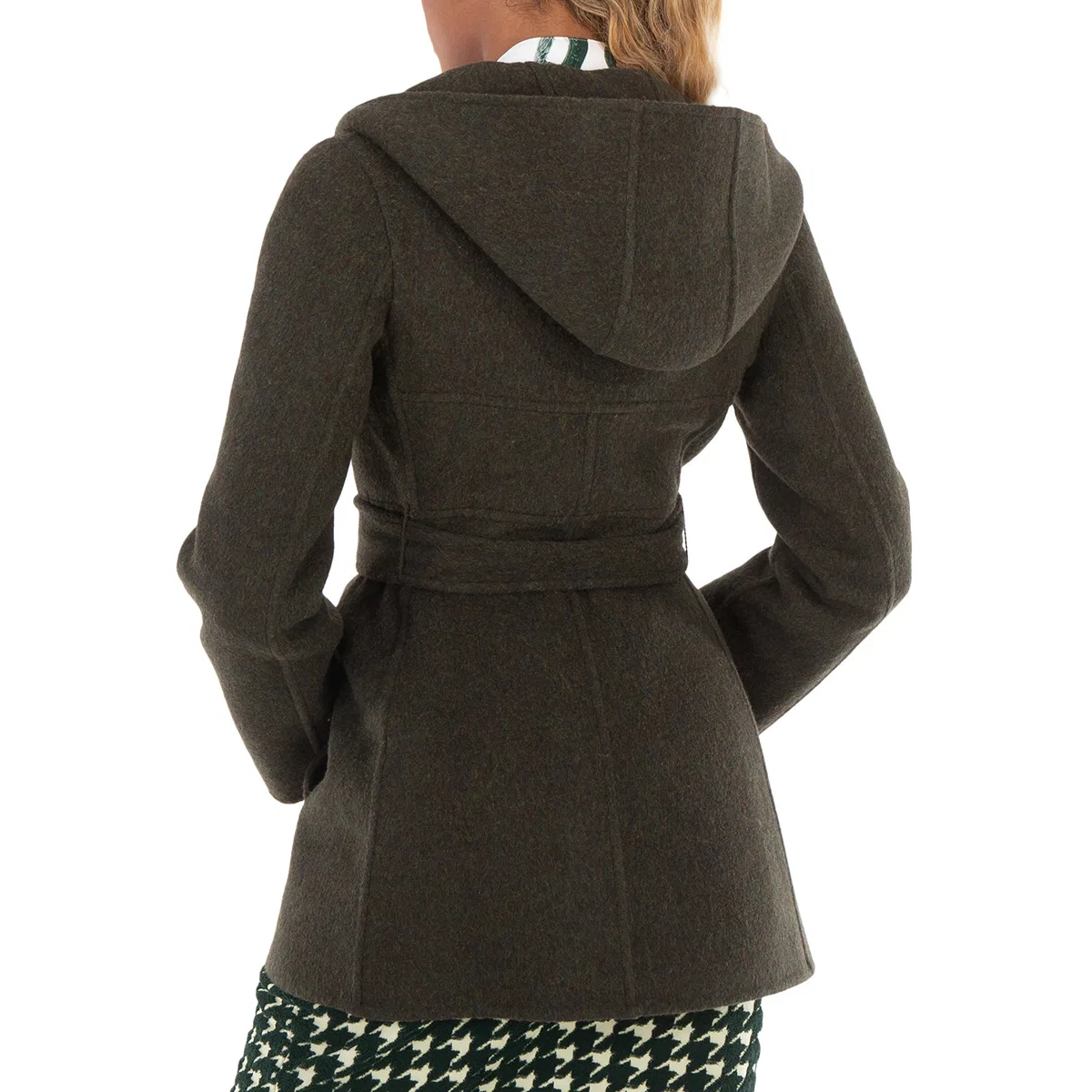 Женский жакет с длинным рукавом из шерсти и кашемира Burberry, Green — фото 3