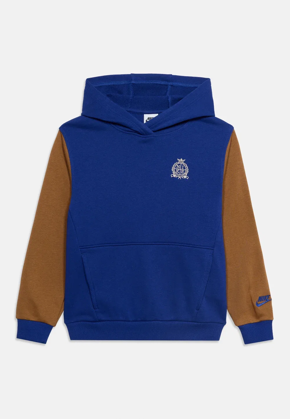 Правила клуба, унисекс - худи Nike Sportswear, Deep Royal Blue/Brown/Sanddrift/Black