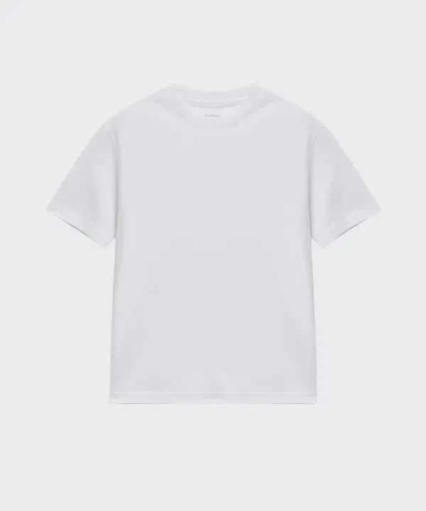 Футболка с коротким рукавом, UV-защита, Relaxed Fit, Musinsa Standard Kids, белый — фото 3
