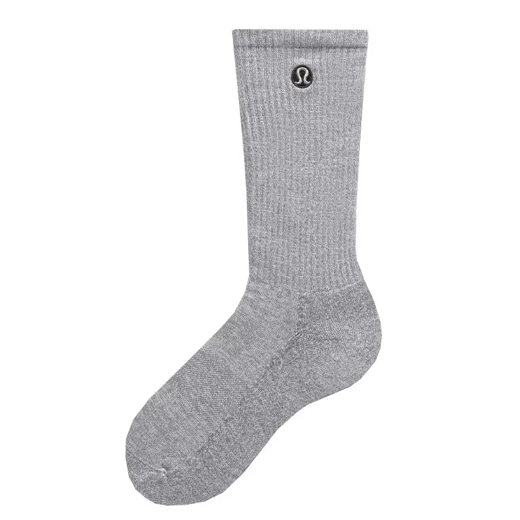 Детские носки с логотипом Lululemon, Gray/Hcor