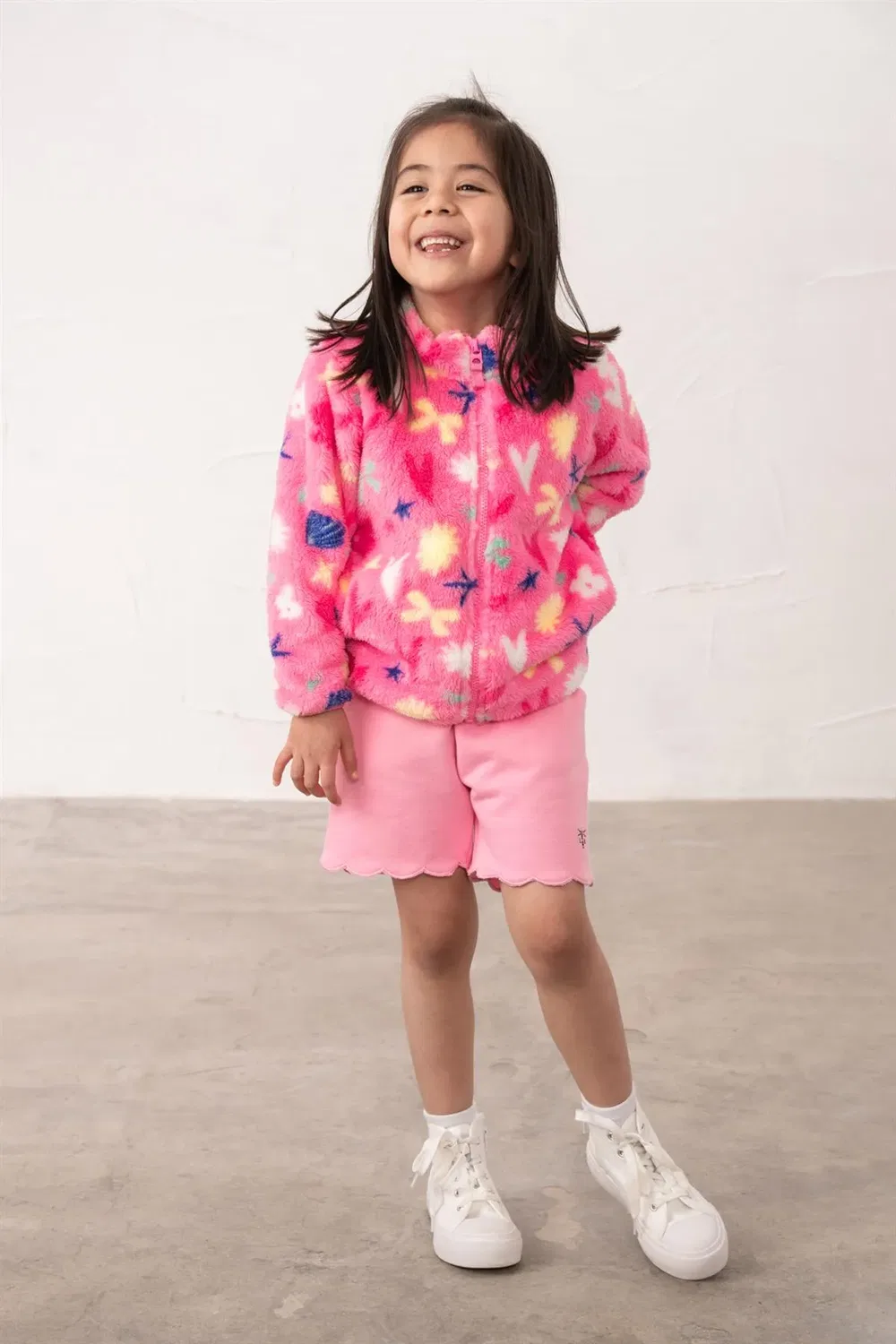 Детское флисовое пальто Claire для девочек, Lighthouse Clothing, Pink