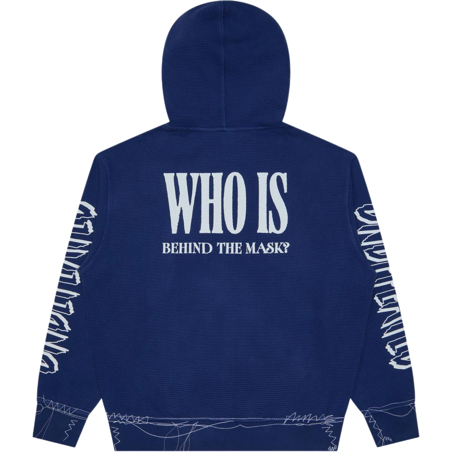 Детский свитшот с капюшоном Spider Man Collaboration Collection UNDEFEATED, Blue — фото 4
