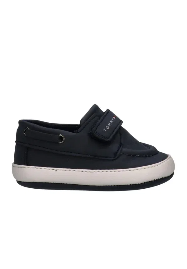 Мокасины из синтетики Moccasins Tommy Hilfiger, Blu, синий