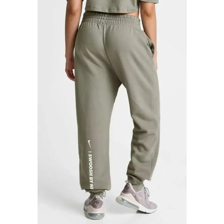 Женские спортивные штаны из футера с свободным кроем Nike Nsw Fleece, Зеленый