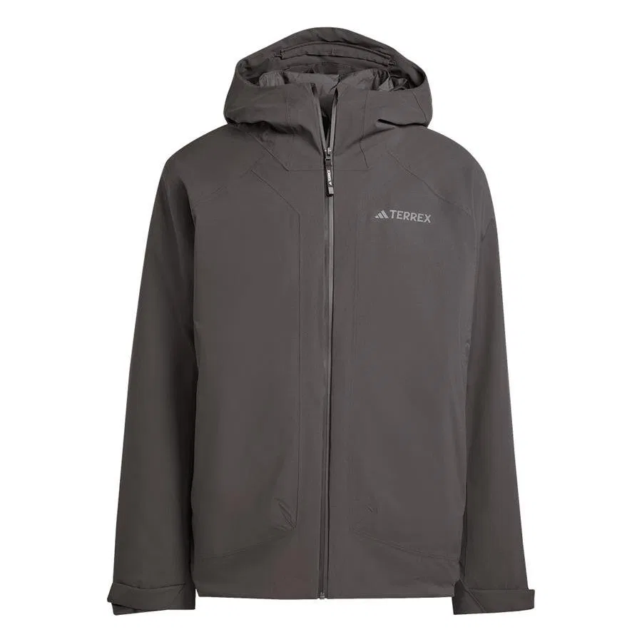 Мужская куртка-пуховик 3-в-1 Xpl Gd 3in1 adidas, Черный