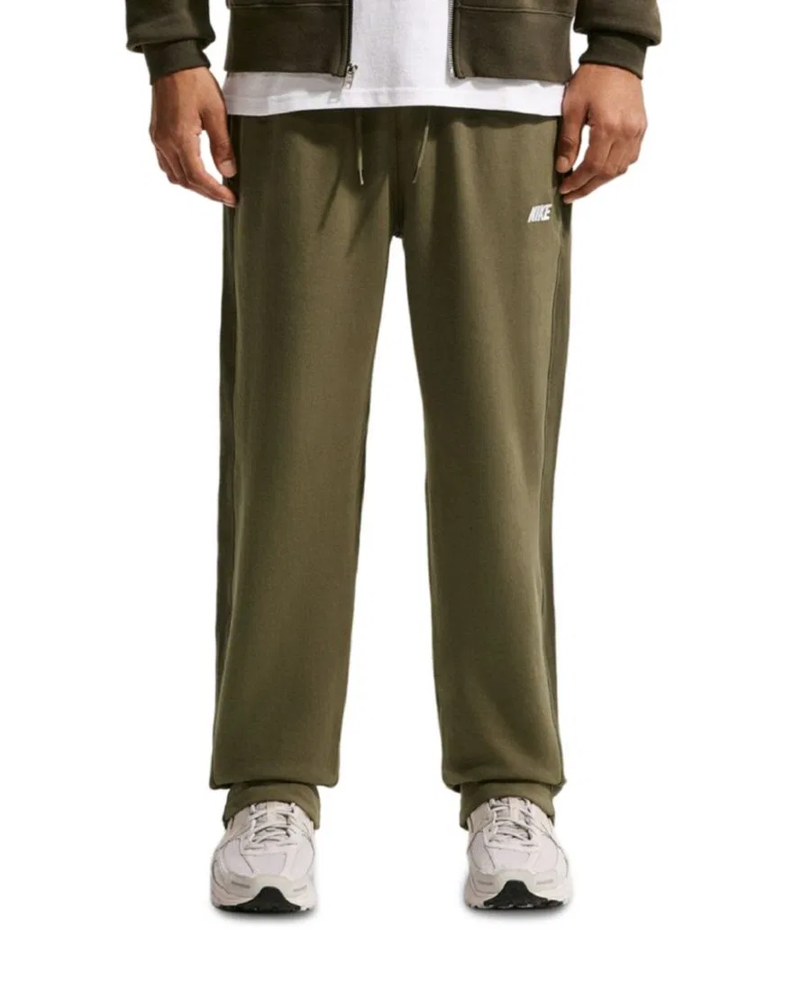 Штаны с открытым низом Nike, Medium Olive/White